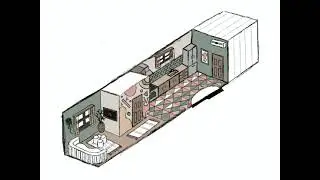 Living Kitchen Area Development/Design Process - Transformation of Shape