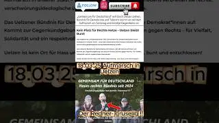 GfD Uelzen: Deutschlands peinlichste Demo 💩 &ndash; Gesichtstattoowahn trifft auf Realit&auml;tsverlust!