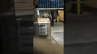 POV forklift Timelapse