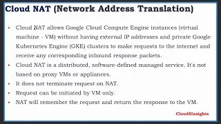 Cloud NAT Gateway on Google Cloud