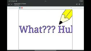 Writing animation I guess ...