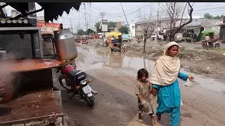 Food Walk and real-life in Lahore Pakistan | Walk and explore pk | 