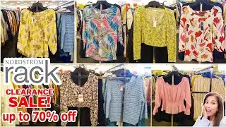 NORDSTROM SHOP WITH ME ❤️ ~Designer SUMMER #clothing #blouses #shopwithme #fashionforless #clearance