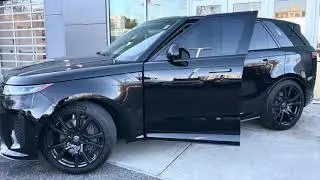 MU2473 2024 Land Rover Range Rover Sport SV Edition One Obsidian Black