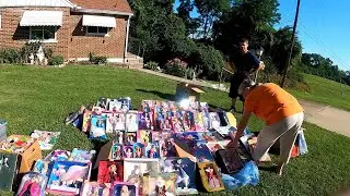 Found Great Stuff at a Community Yard Sale