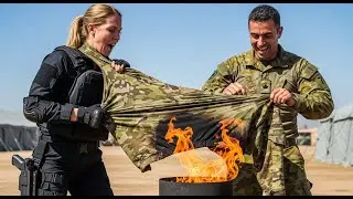 “Burn It.” They Torched Her Old Jacket—She Returned in Black Ops Gear