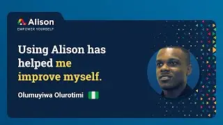 Alison&rsquo;s Free Online Courses are Worth It | Testimonial by Alison Graduate Olumuyiwa Olurotimi