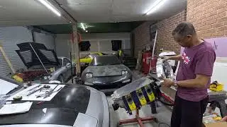 Working on the 3 Rotor 20B BMW DCT Adapter setup