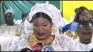 Meeting de Kouna Fall la femme sociale de Yenne