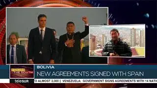 Bolivia and Spain Sign Agreement to Build Train