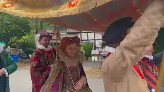 Progress of Queen Elizabeth I Elmley Castle June 2025