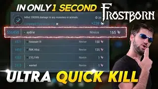 590,000 damage in 1 second! Massive Trick for Legendary task in Frostborn!