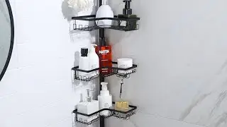 KEGII Corner Shower Caddy Tension Pole