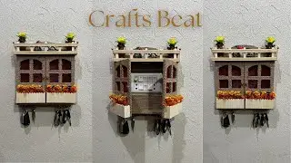 ✨DIY Wall Hanging Craft Ideas | Key Holder | Crafts Beat