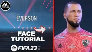 FIFA 23 - ÉVERSON Face + Stats (Tutorial)