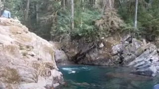 People swimming @ Ohanapecosh