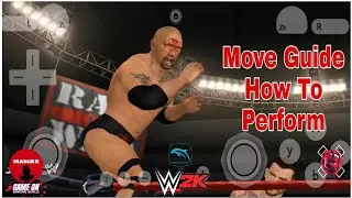 How To Perform 'Move Guide' WWE 13 Wii Android All OMG Move XaniVerse