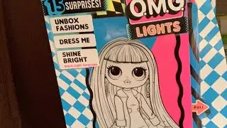 LOL OMG lights doll box opening!! Groovy Babe