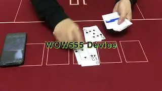New WOW555 playing cards scanner mobile cheating device wholesale