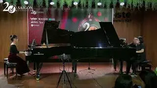 Leroy Anderson/arr. Michael Edwards: Sleigh Ride, arr. For Piano 4 hands - Trần Mai Hồng, Phong Lan