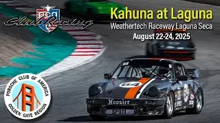 PCA Club Racing @ Laguna Seca - Sunday Coverage LIVE