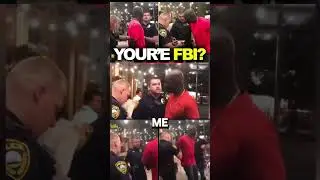COPS ARREST AN UNDERCOVER FBI AGENT 😱