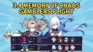 3.4 New Memory Of Chaos 12 | E1S0 Firefly Sustainless & E0S0 Jingliu | Honkai: Star Rail