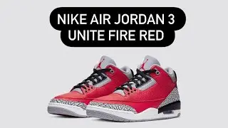 Unboxing Nike Air Jordan 3 Retro SE Unite Fire Red