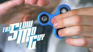 Fidget Spinner in Slow Motion - The Slow Mo Guy