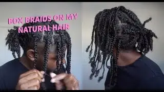 Twists to  Box Braids | Men's Natural Hair Protective Styling