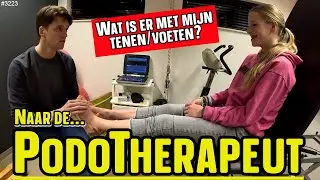 Wat is er met mijn VOETEN. We gaan naar een PODOTHERAPEUT in Zoetermeer.  #3223