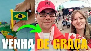 A MELHOR MANEIRA de VIR para o CANADÁ | PASSO A PASSO