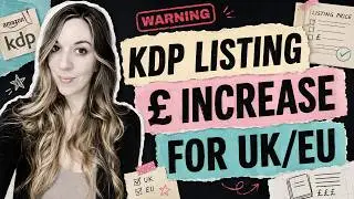 KDP VAT Added To List Price On Amazon UK And EU Platforms For Low Content Books & Coloring Books!