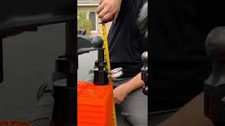 Как измерить вес дышла #weightsafe #truckaccessories #trailer #sherline #overloaded