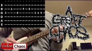 Ken Carson - A Great Chaos (Guitar Tutorial)