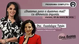 En Vivo | Hablando de Mamá a Mamá con Gina Ibarra | Viernes 09/01/26