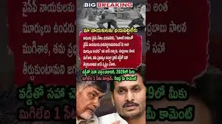 Y. S. Jagan Mohan Reddy Strong Reaction On Political Attacks | AP Politics, 😡⚔️