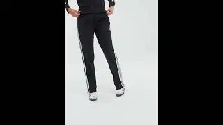 ADIDAS Originals 3 Stripes Firebird Track-Pants Tracksuit Bottoms Women Black White | JD Sports