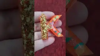 Fruit Resin Work Blink Alphabet #resin #krazycultures #resinart #short #craft #shorts #youtubeshorts