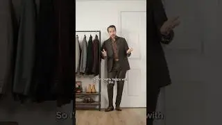 Wearing A Brown Suit Monochromatically