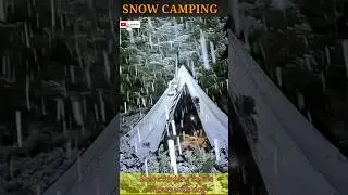 WINTER CAMPING #wintercamping  #snowcamping #campingintherain #camping #survival