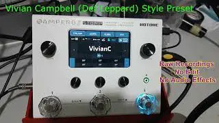 Hotone Ampero 2 Stomp Custom & Artists Presets