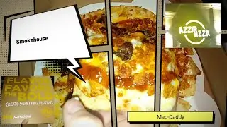 Azzip pizza Smokehouse MacDaddy  review.