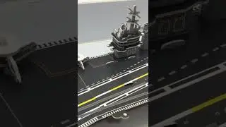 3D Puzzle aircraft carrier nimitz #shorts