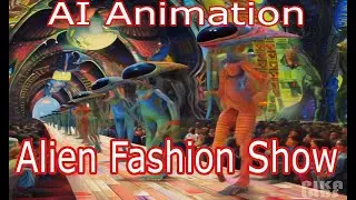 #AI #Animation #Alien Fashion Show Extended