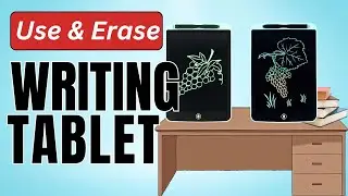 LCD Writing Tablet 💙 #unboxing #review #bajajalmonddrops #gadgets #technology #tech #amazon #unbox