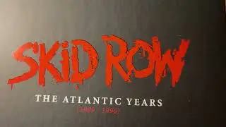 Skid Row: The Atlantic Years CD Boxset Unboxing