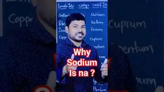 Why Sodium is Na? Chemical Elements Names & Symbols #chemistry #periodictable #elements
