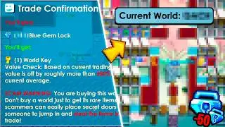 BUILDING MY NEW 50BGL WORLD IN GROWTOPIA..