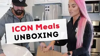 ICON Meals Unboxing: Natalie Eva Marie & Jonothan Coyle